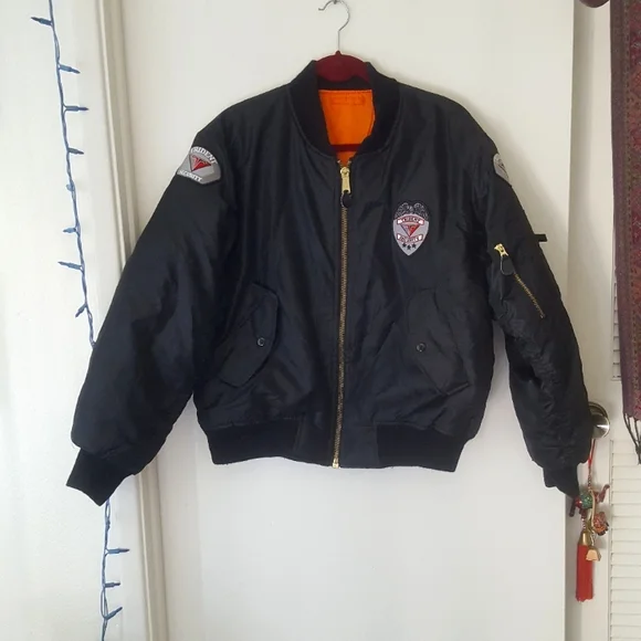 🌙Custom Rothco MA-1 Bomber Jacket Security Patches